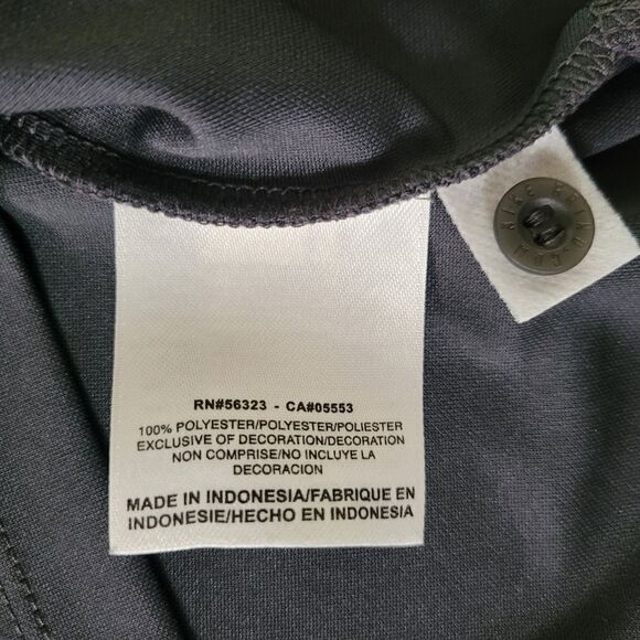 Nike Men's Anthracite Dri-FIT Reckoning Polo Short Sleeve University of Tampa - Picture 12 of 14